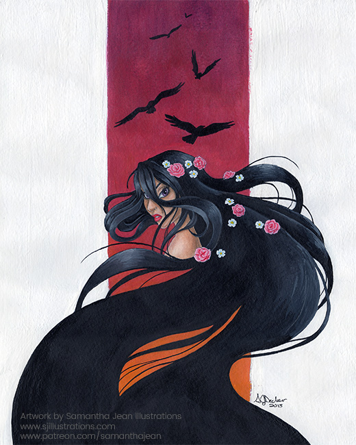 Raven Hair by Samantha J. Lewis